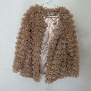 Fur Jacket from Charlotte Russe